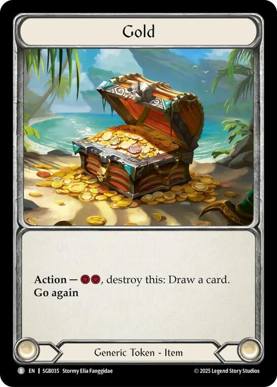 Gold card image