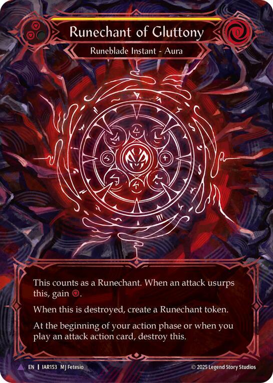 Runechant of Gluttony (Yellow)(Marvel) card image