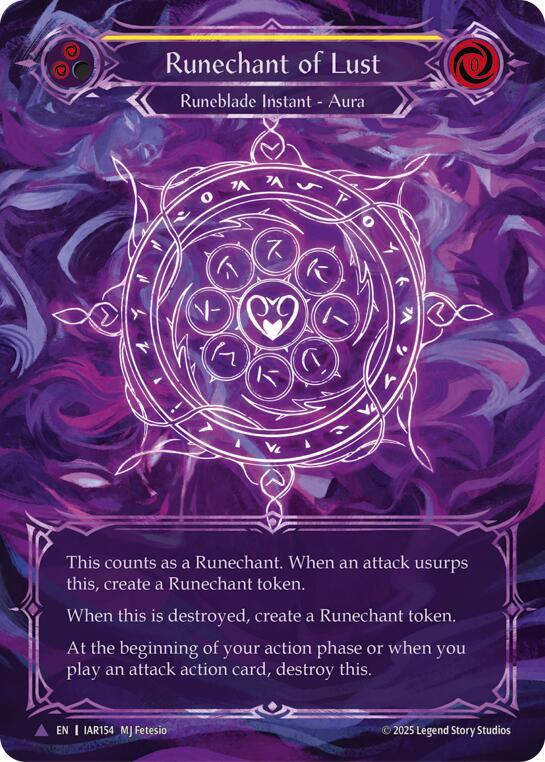 Runechant of Lust (Yellow)(Marvel) card image