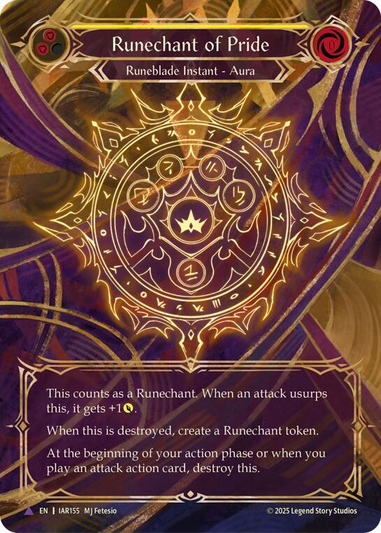 Runechant of Pride (Yellow)(Marvel) card image