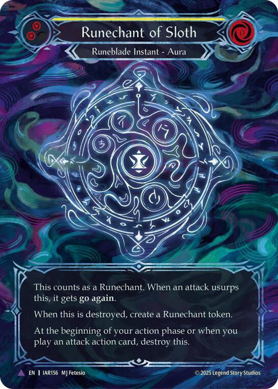 Runechant of Sloth (Yellow)(Marvel) card image