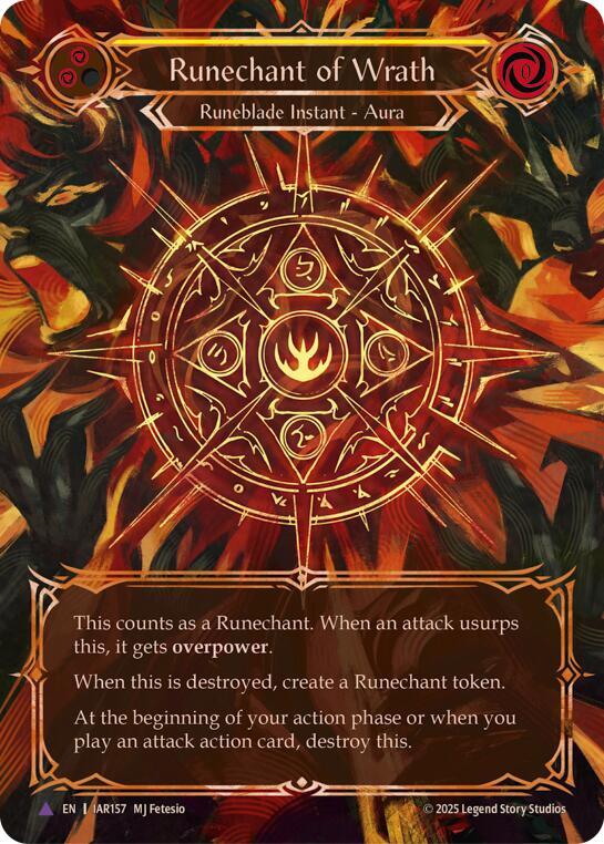 Runechant of Wrath (Yellow)(Marvel) card image