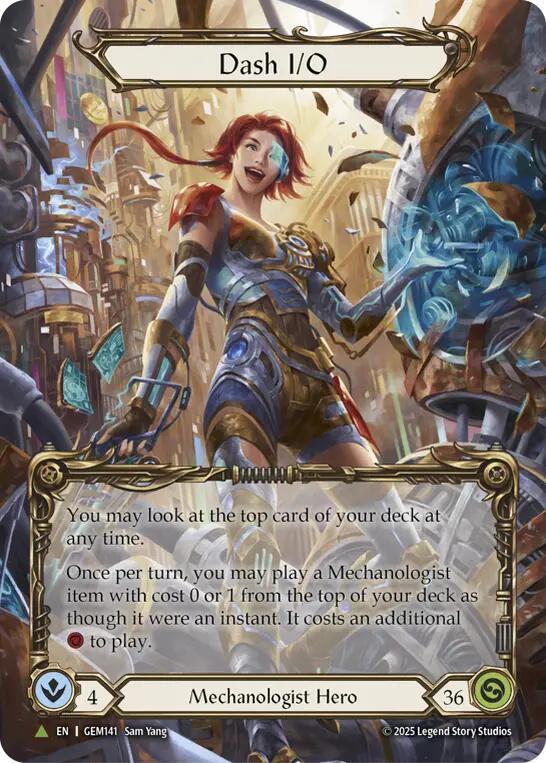 Dash I/O (Marvel) card image