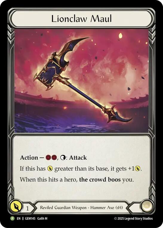 Lionclaw Maul card image