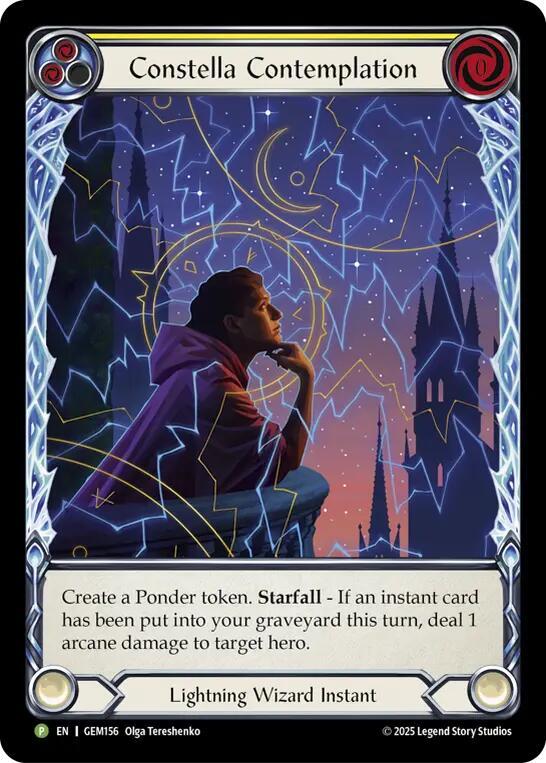 Constella Contemplation (Yellow) card image