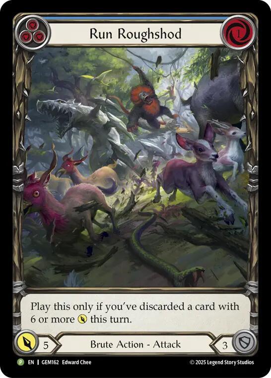 Run Roughshod (Blue) card image