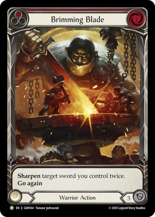 Brimming Blade (Red) card image