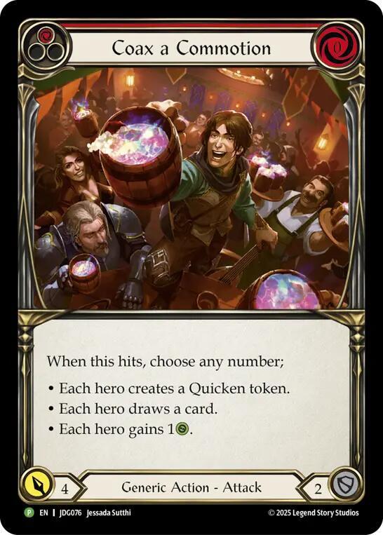 Coax a Commotion - JDG076 card image