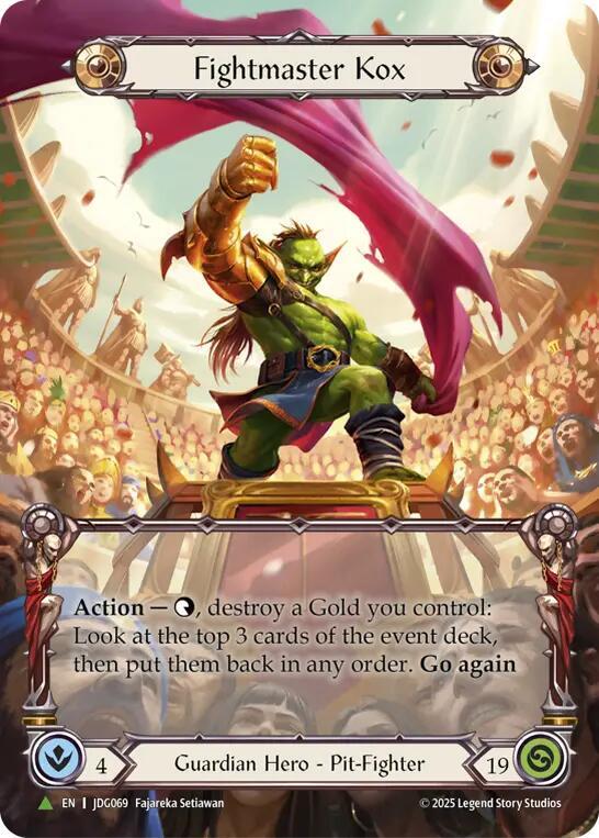 Fightmaster Kox (Marvel) - JDG069 card image