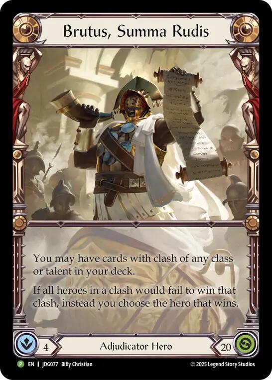 Brutus, Summa Rudis - JDG077 card image