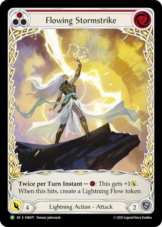 Flowing Stormstrike - FAB471 card image