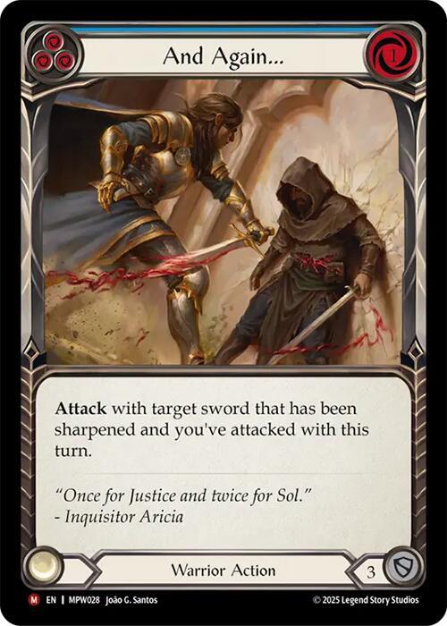 And Again... card image