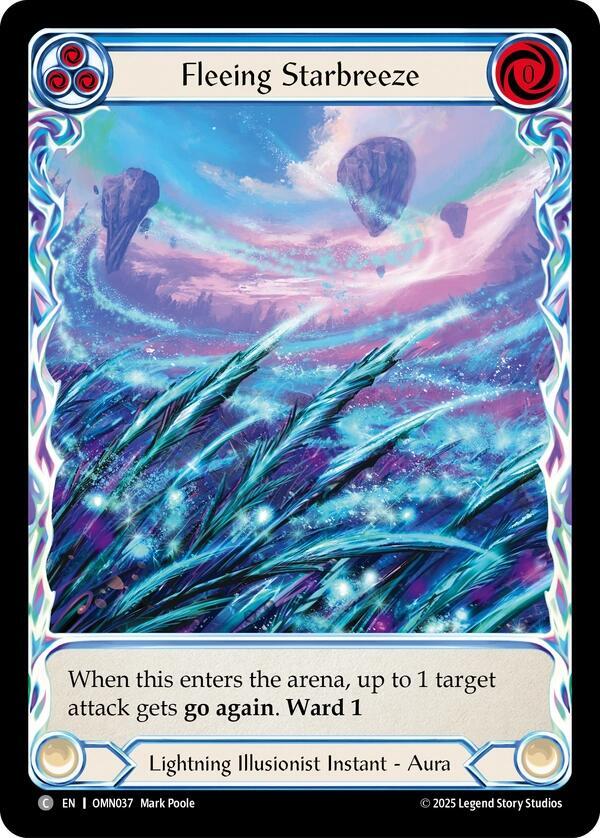 Fleeing Starbreeze (Extended Art) card image