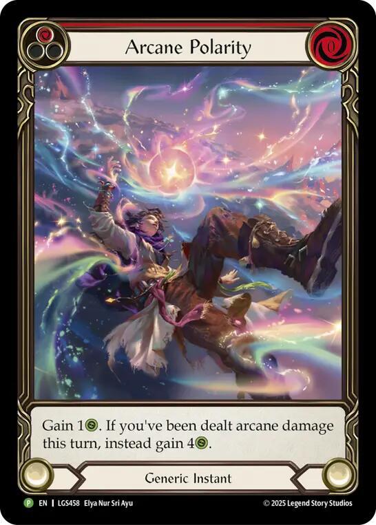 Arcane Polarity (Extended Art) - LGS458 card image