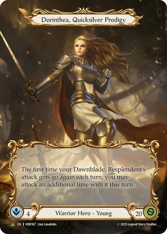 Dorinthea, Quicksilver Prodigy (Marvel) - HER167 card image