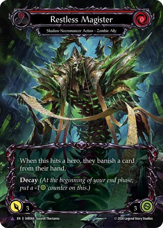 Restless Magister (Marvel) card image