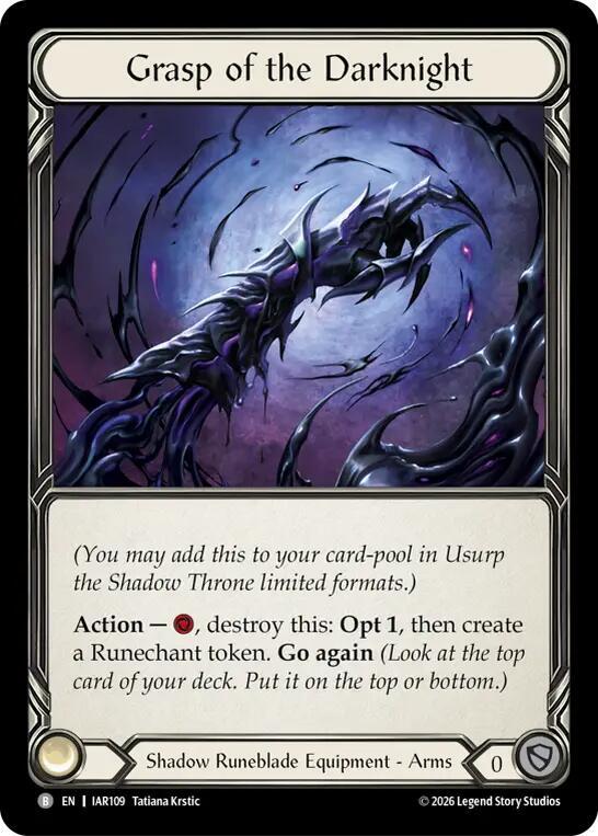 Grasp of the Darknight card image