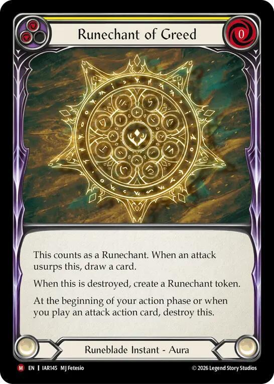 Runechant of Greed card image