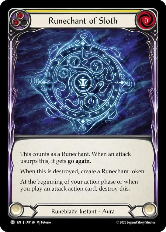 Runechant of Sloth card image