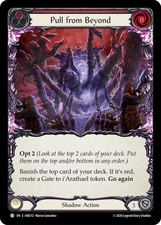 Pull from Beyond (Red) card image
