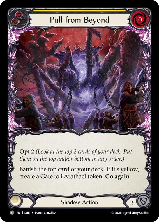 Pull from Beyond (Yellow) card image