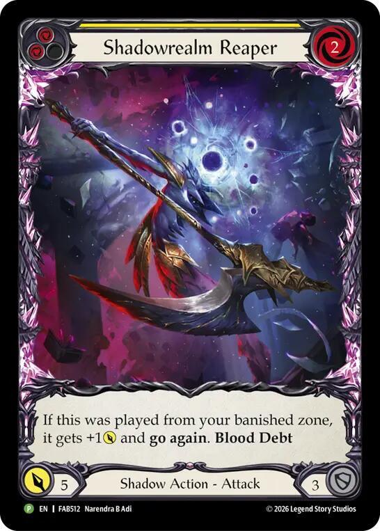 Shadowrealm Reaper (Yellow) - FAB512 card image