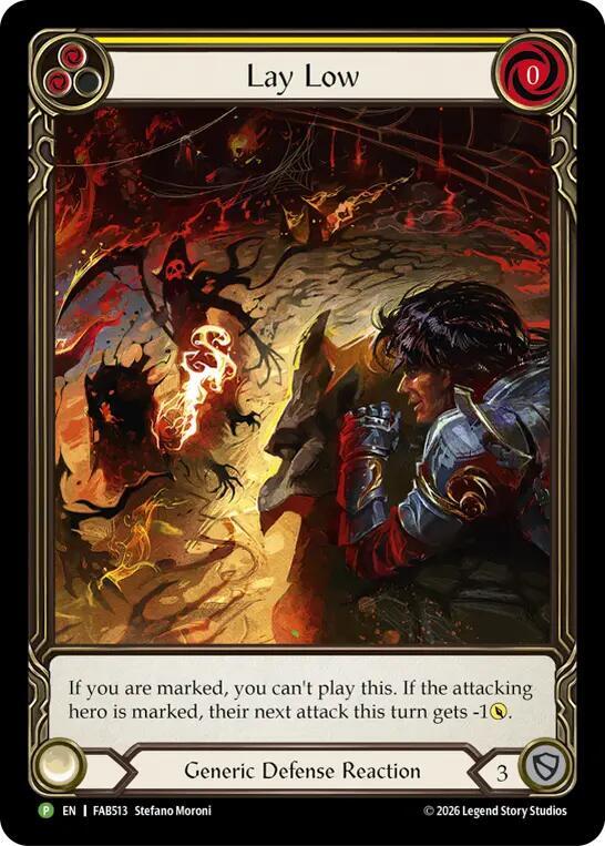 Lay Low (Yellow) - FAB513 card image