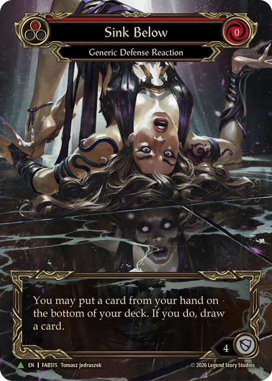 Sink Below (Red) (Marvel) - FAB515 card image