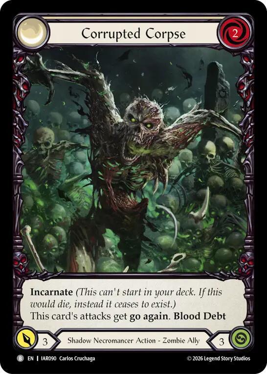 Corrupted Corpse (Extended Art) card image