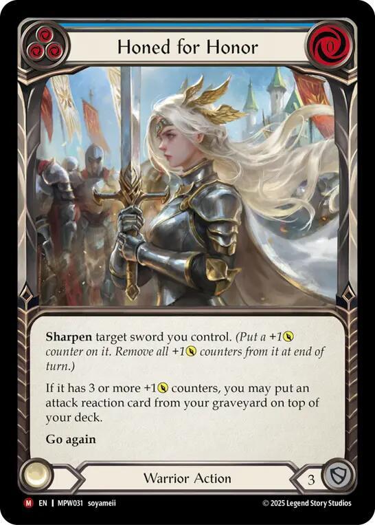 Honed for Honor card image