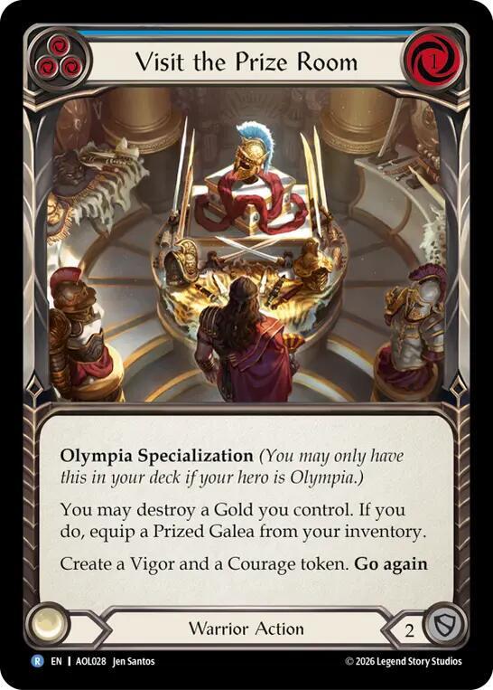 Visit the Prize Room card image