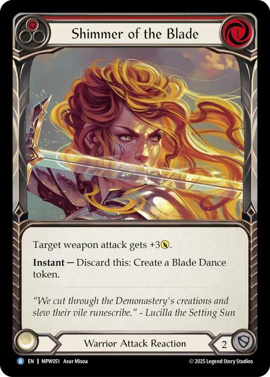 Shimmer of the Blade card image