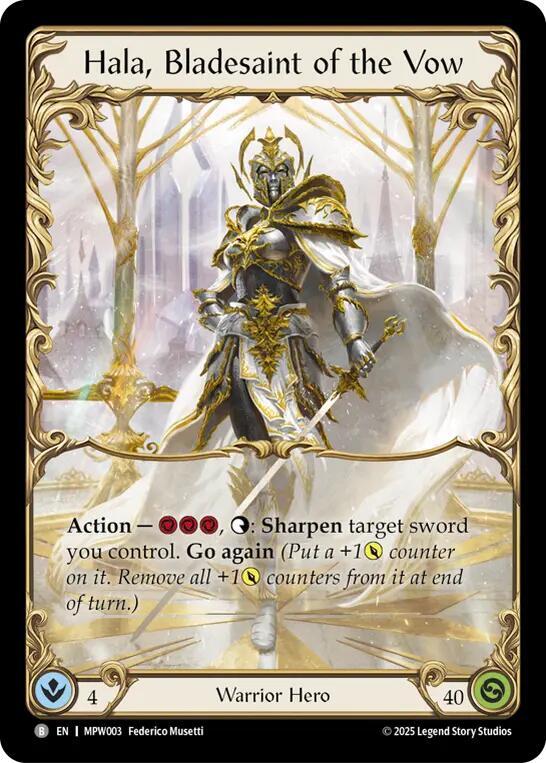 Hala, Bladesaint of the Vow card image