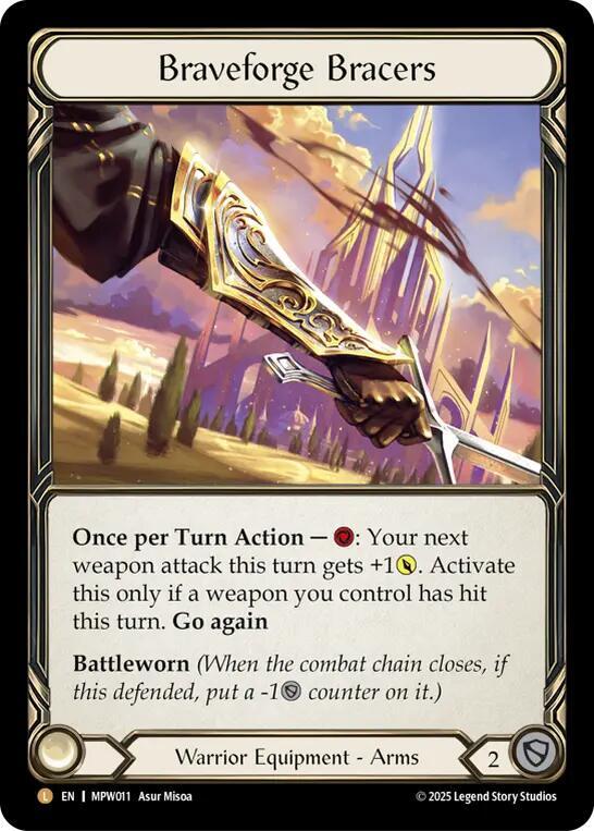 Braveforge Bracers card image