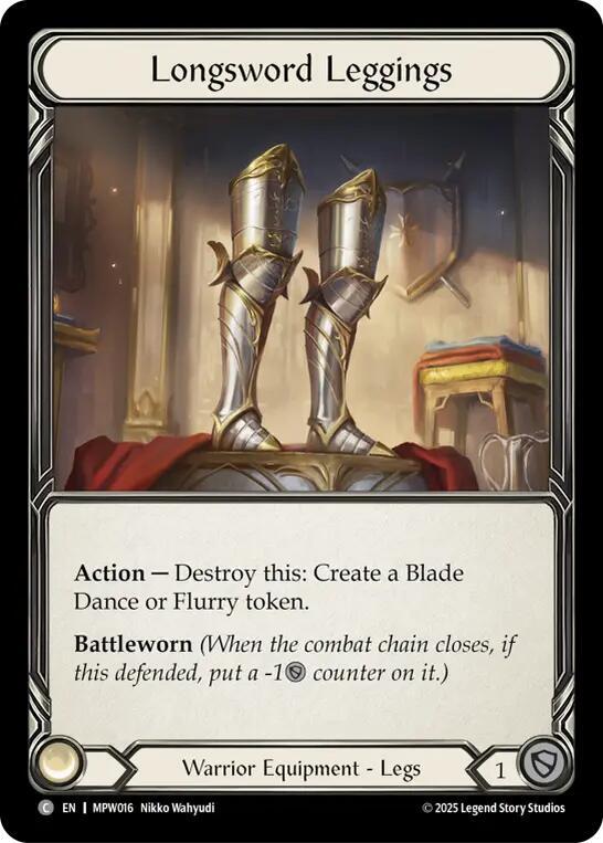 Longsword Leggings card image