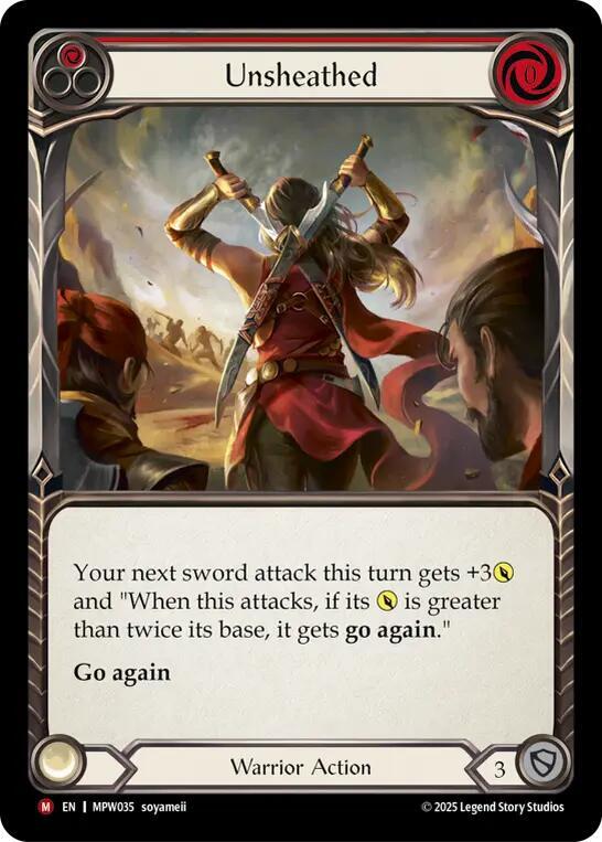 Unsheathed (Red) card image