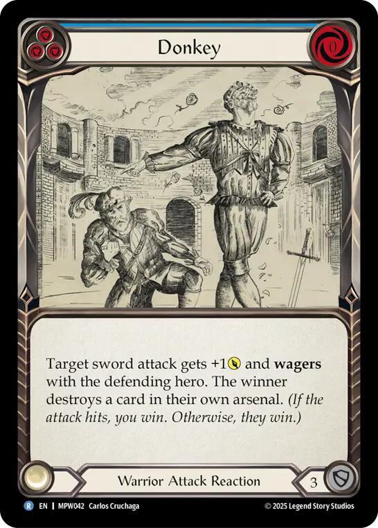 Donkey (Blue) card image