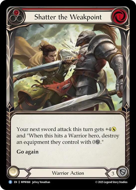 Shatter the Weakpoint (Red) card image