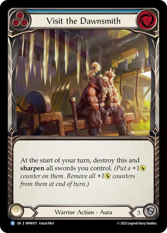 Visit the Dawnsmith (Blue) card image
