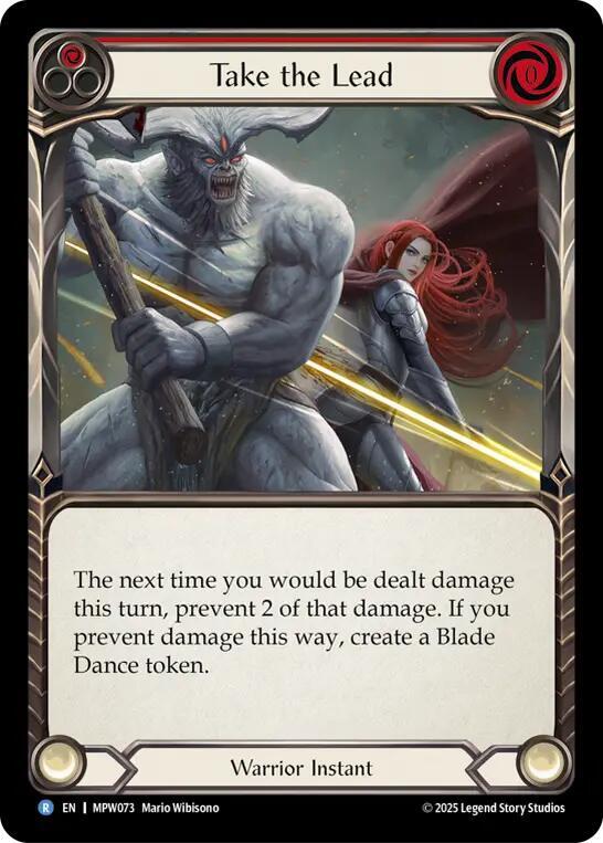 Take the Lead (Red) card image
