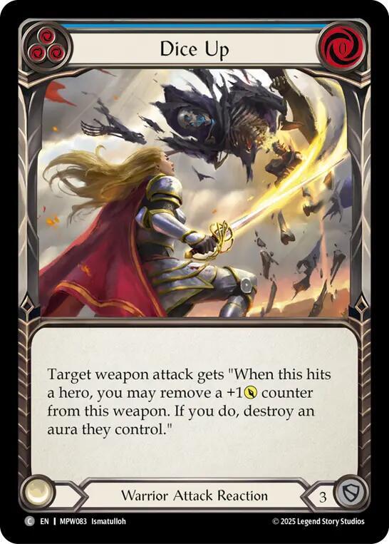 Dice Up (Blue) card image
