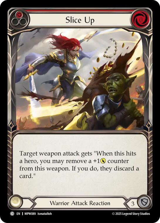 Slice Up (Red) card image