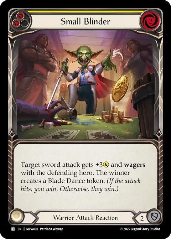Small Blinder (Yellow) card image