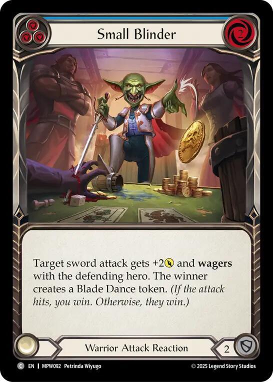 Small Blinder (Blue) card image