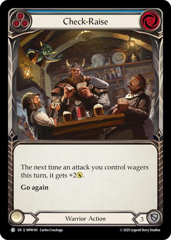 Check-Raise (Blue) card image