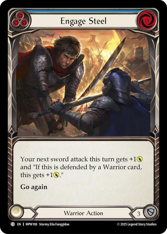 Engage Steel (Blue) card image
