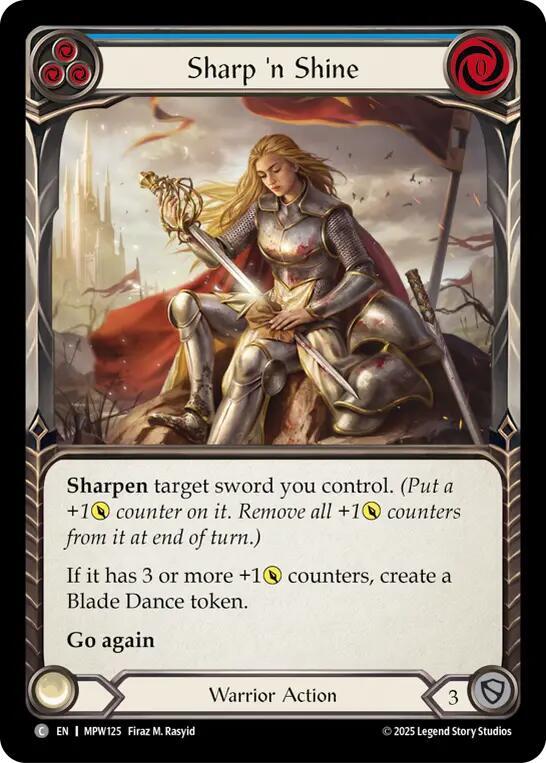 Sharp 'n Shine (Blue) card image