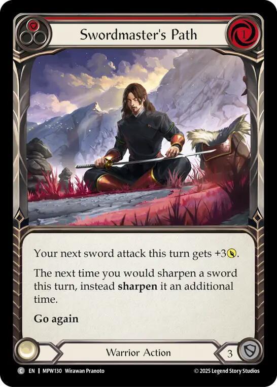 Swordmaster's Path (Red) card image