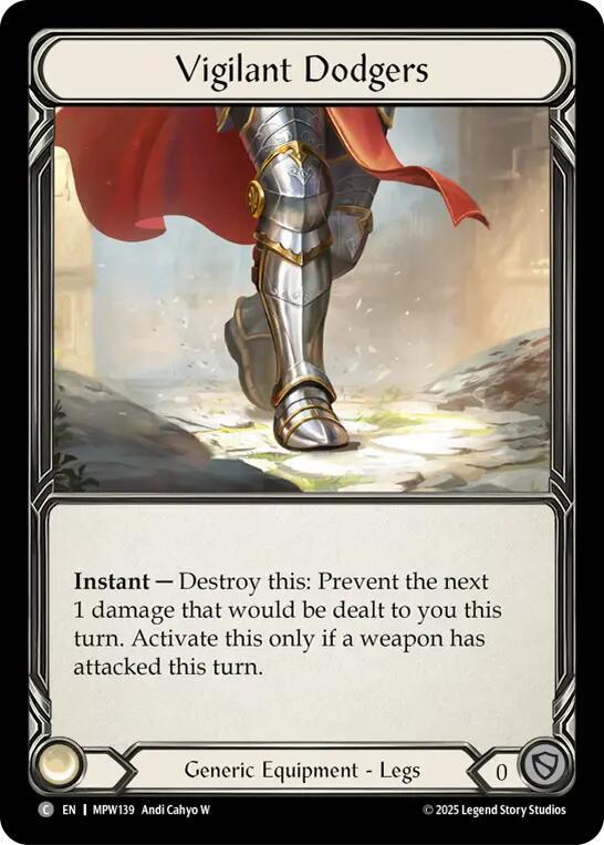 Vigilant Dodgers card image