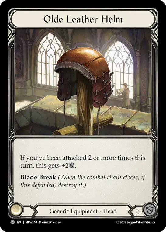 Olde Leather Helm card image